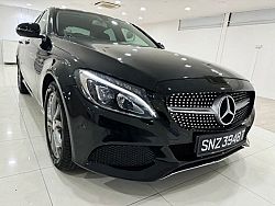 Mercedes Benz C180 Avantgarde R17 LED 2015 Black